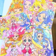 歴代プリキュアパズル3個