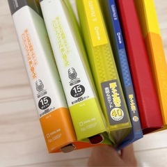 無印ボックス　と　KING JIMファイルの画像