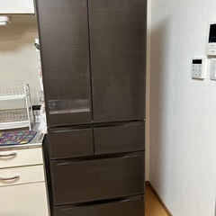 【引越売却】三菱冷蔵庫　MR-JX52C-RW 