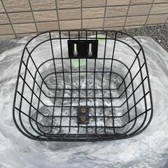 自転車前カゴの画像