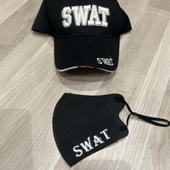 SWAT コスプレ衣装 7点セット キッズ 120-140cm ハロウィンの画像
