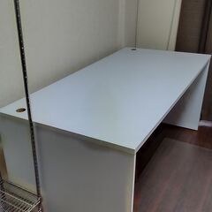 ワークデスク 約W160×D80×H74 幕板 ゲーミングデスク...