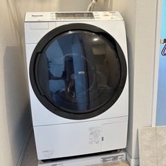 【壊れたドラム洗濯機】