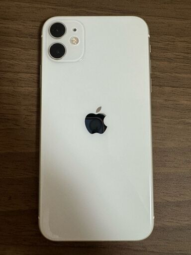 【美品】iphone11（ホワイト128GB）※simロック解除済・箱あり