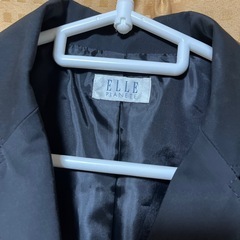 レディース　ELLE ジャケット　黒 Mサイズ　観光葬祭にもいかがでしょうか？の画像