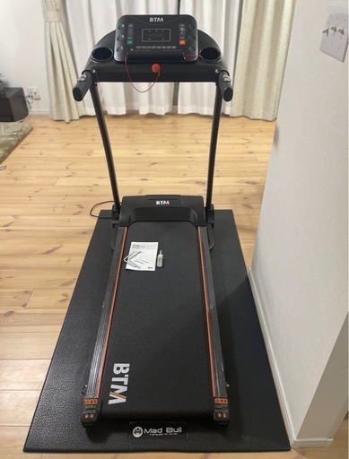 ランニングマシン BTM 防音マット 取り扱い説明書 オイル付き     合わせて32,000円で購入 フィルムも剥がしてない状態です