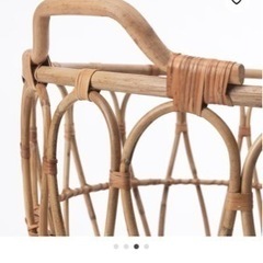 IKEA ラタンバスケットの画像