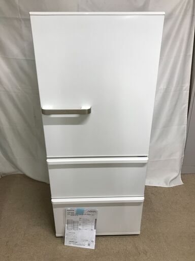 【北見市発】アクア AQUA ノンフロン冷凍冷蔵庫 AQR-27K 2021年製 272L 白 一人暮らし 新生活 引っ越し (E3059kmkhY)