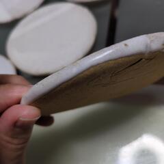 丸い食器 小さいプレートの画像