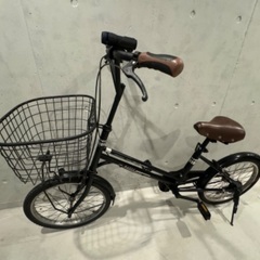 シティ自転車　新品ライト鍵付き　カゴが大きいの画像