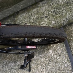 ノーパンク 折りたたみ自転車 16インチ 災害時にも便利 前後泥除け標準装備 PANGAEA(パンゲア) FDB160-NP パンクしないので安心の画像