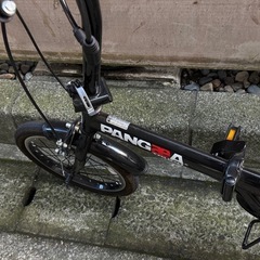 ノーパンク 折りたたみ自転車 16インチ 災害時にも便利 前後泥除け標準装備 PANGAEA(パンゲア) FDB160-NP パンクしないので安心の画像