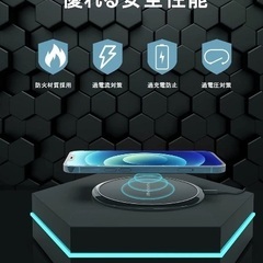 【特価商品】NANAMI ワイヤレス充電器 Qi急速 2台セット 置くだけ充電器 10W/7.5W iPhone 15/14/13/12 (Pro/Pro Max/Mini) SE第二世代/11Pro/Xs (Max)/XR/8(Plus) Galaxy S2の画像