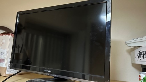 (取引中)小型テレビ、モニター　シャープ