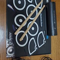 【値下げ】電子ドラム 9パッド ロールアップ ドラム 