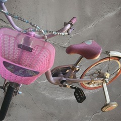 キッズ自転車 プリンセスデザイン ピンク 幼児用自転車