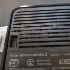 無線ルーター　WSR-2533DHPL-Cの画像