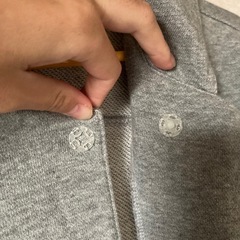 半コート130cm記名跡ありの画像
