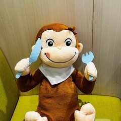 おさるのジョージ　ぬいぐるみの画像