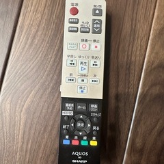 シャープ　ブルーレイ　ディスクレコーダーの画像