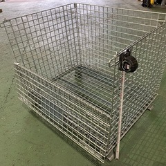 【商談中】☆メッシュパレット☆　折りたたみ　段積み　　6個で25...