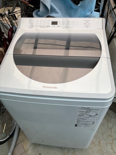Panasonic 8 kg 洗濯機　2019年