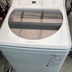 Panasonic 8 kg 洗濯機　2019年