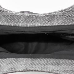 ハンドバッグ　ダークグレー　1個の画像