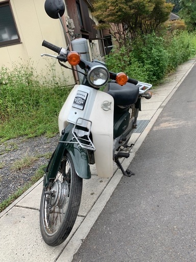 貴重なキャブレターのスーパーカブ c50実働軽整備