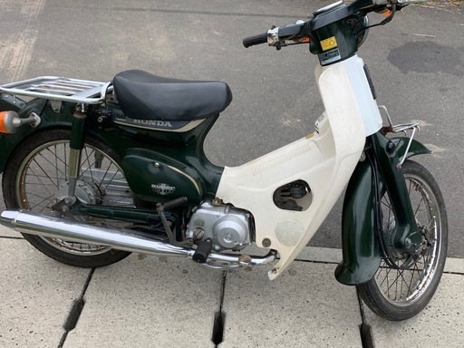 貴重なキャブレターのスーパーカブ　c50実働軽整備