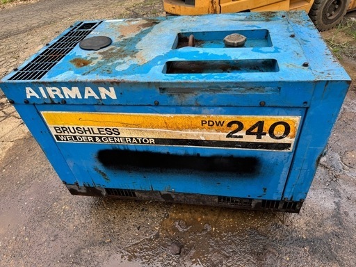 溶接/発電機/高周波PDW 240ジャンク