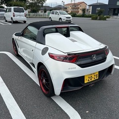 ホンダ　S660 α 6MT バックカメラ　ターボ　車検8年7月　パールホワイトの画像