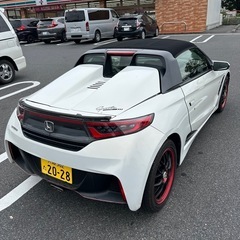 ホンダ　S660 α 6MT バックカメラ　ターボ　車検8年7月　パールホワイトの画像