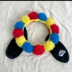 スヌーピー　カチューシャ　ユニバ　USJ  耳付きポンポン冠