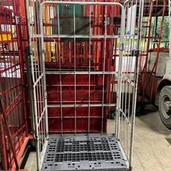 カゴ台車　　中古の画像