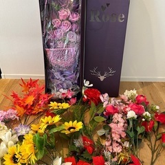 フレグランスフラワーと造花
