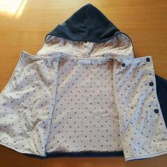 ～90センチくらい　BeBeポンチョの画像