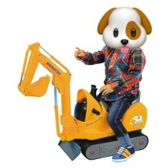 コマツ  乗れるショベルカー