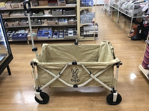 【値下げしました】【トレファク神戸新長田】DODのフォールディングキャリーワゴン入荷しました！【取りに来れる方限定】