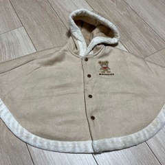 ミキハウス　ポンチョ