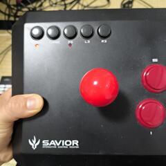 PC PS3対応 アーケードコントローラー ゲームパッド バッファロー製BUFFALO の画像