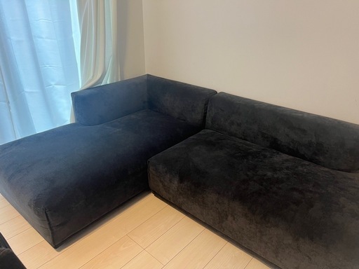 Francfranc フランフラン メーネ ソファ ネイビー