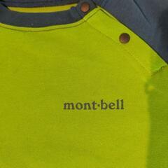 ⭐️値下げ⭐️mont-bell　80センチ　長袖Tシャツの画像