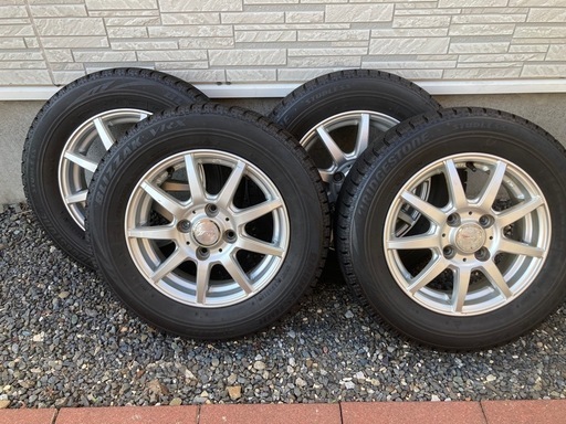 軽自動車用スタッドレスＢＳブリザックVRX.タイヤホイール、セット
