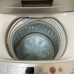 2018年製　AQUA 5.0kg 洗濯機の画像