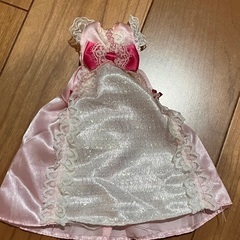 りかちゃんドレス　薄桃レース