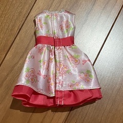 りかちゃんドレス　短丈花柄の画像