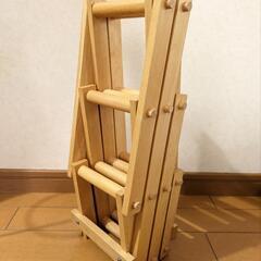 木製　ワインラックの画像