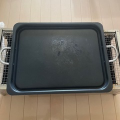 おまけ付きバーベキューコンロ&大型鉄板の画像
