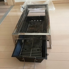 おまけ付きバーベキューコンロ&大型鉄板の画像